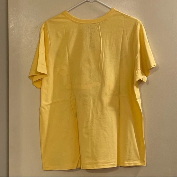 GUDETAMA by SANRIO NWOT Sleeve Graphic T-Shirt in Yellow - Picture 5 of 9
